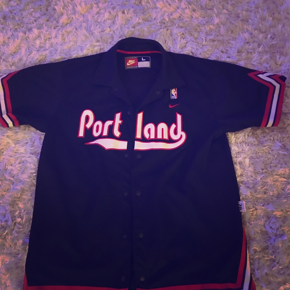 Blazers shooting shirt